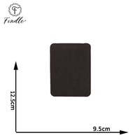 Rectangle Diverses couleurs unies Patch en tissu sergé pour réparer le trou dans les vêtements Pantalon Coude Genou Patchs
