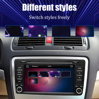 Radio con Sistema Android Auto y Carplay para Automóvil, Radio para Skoda Octavia Mk2 A5 2004-2013, Reproductor Multimedia Bluetooth Estéreo con GPS y Video
