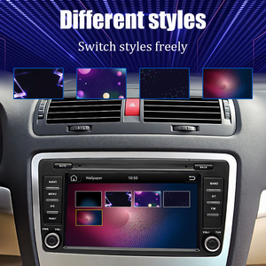 Autoradio Android Auto Carplay pour Skoda Octavia Mk2 A5 2004-2013, système multimédia Bluetooth, lecteur vidéo GPS - Product Image 4