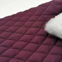 Tela Acolchada Antiestática de Poliéster Pongee 100% con Diseño de Diamantes de Repetición Larga para Forro de Ropa de Mujer - Mercado Chileno