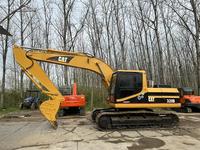 Excavatrice sur chenilles Caterpillar d'occasion pour CAT 320B, modèle 2022, avec roulements en stock, disponible pour inspection vidéo.