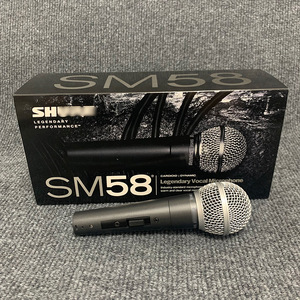 Microphone professionnel SM58SK pour scène, karaoké, animateur, filaire, dynamique, cardioïde, XLR, LED pour spectacles en direct, transfrontalier - Product Image 1