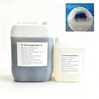 Résine époxy pour revêtement CIPP en fibre de verre, système bicomposant, durcissement ambiant/à chaud/UV pour canalisations de drainage sans terrassement
