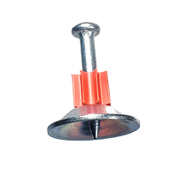 Clou de tir en acier de 25 mm avec rainure rouge, longue durée de vie, marque NBHC de Jiangsu - Clou de construction courant