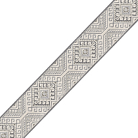Width7.5CM Rideaux en dentelle brodée Rideaux romains oreillers accessoires bordures décoratives
