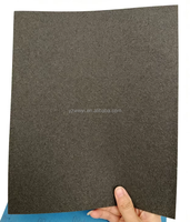 Papier abrasif bleu imperméable P80 prêt à être expédié, 23*28cm, carbure de silicium, papier abrasif en latex pour le bois, qualité similaire à Matador