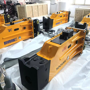 Martillo Hidráulico Tipo Caja SB81 con Componentes Principales: Martillo Cincelador, Motor para Industrias de Construcción y Minería - Product Image 1