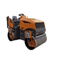 Compacteur routier diesel d'occasion léger à double tambour pour engins de construction
