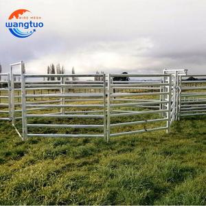 Hoge Kwaliteit Draagbare Paardenvee Corral Panelen Gepoedercoat Gegalvaniseerd Metalen Veiligheidshek Voor Vee - Product Image 4