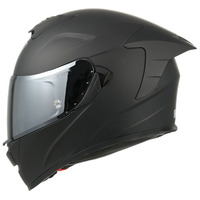 Casque de moto ABS à double visière, fermeture rapide, pare-soleil interne, vision large, certifié DOT pour le motocross.
