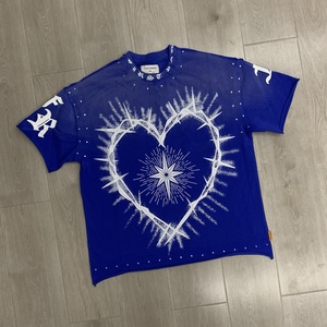 Maglietta Grafica Retrò Hip Hop Street Style Casual Ispirata al Jersey per Festival Musicali Estate 2026 Moda Giovane - Product Image 2