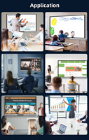 EIBOARD OEM ODM Panneau tactile interactif tout-en-un 65'' Tableau blanc numérique intelligent avec fonctions multi-touch CKD