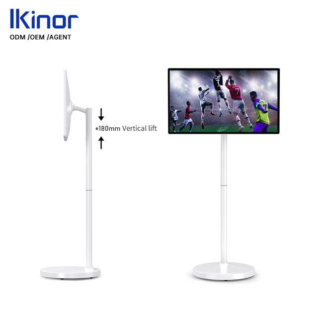 21.5/24/27/32 Inch Wireless Smart Portable TV Android Monitor with Built-in 6H Battery Life Touch Screen Refee LCD Display