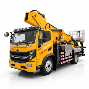 รถบรรทุกติดตั้งกระเช้ายก Dongfeng 40 เมตร สำหรับงานหนัก พร้อมแท่นทำงานรับน้ำหนัก 400 กิโลกรัม - Product Image 6