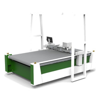 Máquina de Corte de Materiales Compuestos de Alta Precisión con Posicionamiento por Cámara CCD para la Fabricación Aeroespacial de Tejidos de Fibra de Carbono