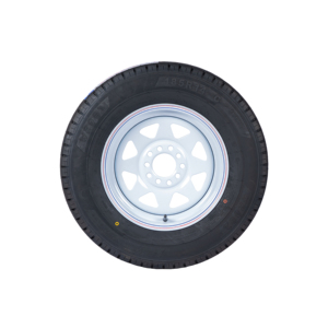 Pneu de <span class=keywords><strong>remorque</strong></span> en acier <span class=keywords><strong>185R14C</strong></span> avec <span class=keywords><strong>roue</strong></span> pour goujons 14X5.5, PCD 114.3mm, certifié DOT, capacité de charge 850kg - Product Image 4
