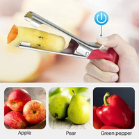 Duurzame, milieuvriendelijke roestvrijstalen appelboor, fruit- en zaadverwijderaar, groentegereedschap, vaatwasserbestendig, speciaal keukengereedschap