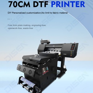 Impresora DTF Disen de 70 cm con Doble Cabezal de Impresión, Sistema Automático de Inyección de Tinta Rollo a Rollo, Todo en Uno con Agitador de Polvo para Impresión de Camisetas - Product Image 2