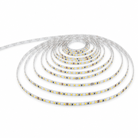 Bande lumineuse LED 24V 5MM intérieure en cuivre IP20 multicolore, température de couleur Ra80, durée de vie de 25 000 heures