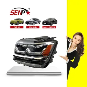 SENP 2018-2020 OEM Volkswagen Atlas LED Headlight W/ Module LH Left Driver Side 3CN941035B