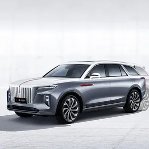 FAW HONGQI E HS9EV大型SUV4wd新しい電気自動車高度な技術電気SUV自動車が製造した長安電気自動車