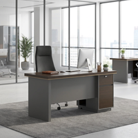 Bureau de travail moderne en bois de luxe - Mobilier de bureau de qualité commerciale durable et respectueux de l'environnement