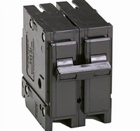 Disjoncteur aérien de type BR2125 120/240VAC 125A 10kA 2 pôles à montage enfichable pour usage industriel thermique magnétique 50/60Hz