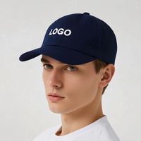 Casquette de baseball en toile 6 panneaux style color block tendance, en coton, design bicolore hip-hop, logo brodé en relief 3D, boucle métallique sportive
