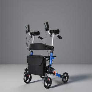 High Quality Ultralight Mobility Aids Disabled Wheelchair For The <b>Elderly</b> <b>Walker</b> Folding Walking aids - Product Image 6