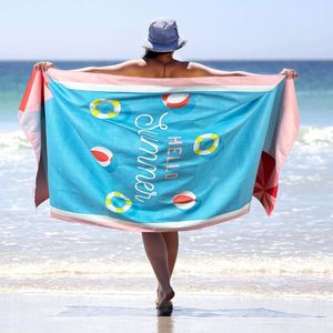 Toallas de Baño y Playa de Alta Gama Personalizadas, 100% Algodón, Impresas, Suaves, Tipo Terry, para SPA - Product Image 2