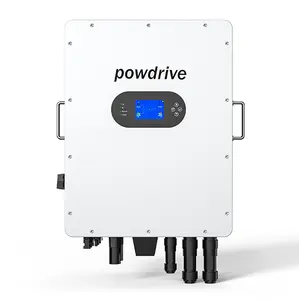 Powdrive 10Kw 12kw Inverter Solar PD006/08/100/120G-TPM-EU inverter 10000 watt power 220v hybrid Inverter