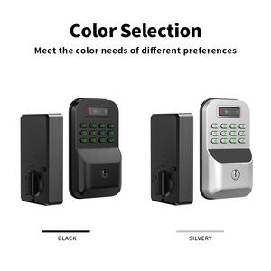 Serrure Intelligente Tuya Standard Américain à Installation Facile pour Système d'Entrée Sans Clé à Loquet Électronique pour Porte en Bois Sécurité Domestique - Product Image 4