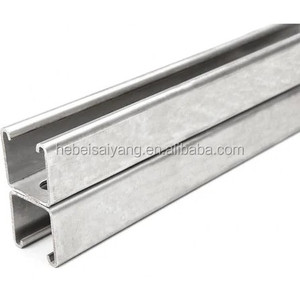 ช่องเหล็กคาร์บอน41X41ช่อง <span class=keywords><strong>C</strong></span> ช่องป๋อโซลาร์ - Product Image 1