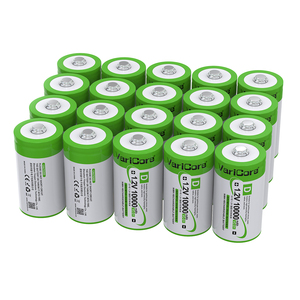 Dung lượng cao 10000mAh có thể sạc lại varicore 1.2V <span class=keywords><strong>D</strong></span> <span class=keywords><strong>NiMH</strong></span> pin cho các công cụ điện và điện tử tiêu <span class=keywords><strong>d</strong></span>ùng bao gồm đồ chơi - Product Image 1