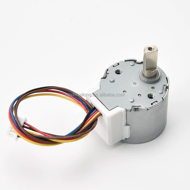 24mm24BYJ48 Stepping Motor 5V Micro DC Small Household Appliance Stepper Motor for Smart Home, Stable Bathroom Factory Direct
