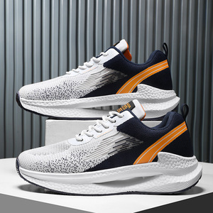 รองเท้าวิ่งลำลองของผู้ชายรองเท้าผ้าใบเบาะรองเท้ากีฬาออกแบบได้ตามต้องการ - Product Image 3