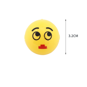 Bola de sonrisa de expresión linda de plástico dentro de la campana persiguiendo la bola de juguete interactiva para gatos - Product Image 5