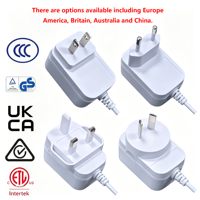 Adaptateur secteur sûr et stable homologué ETL avec protection contre les courts-circuits et les surcharges, prise US/AU, 5V 1A, 5V 3A, vente en gros ODM