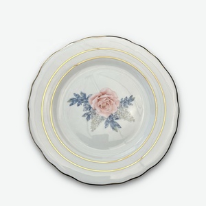 Service de vaisselle white plat en porcelain vente en gros luxe complet plate set stoviglie di lusso piatti <span class=keywords><strong>prodotti</strong></span> dorati <span class=keywords><strong>horeca</strong></span> - Product Image 4