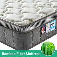 Matelas de lit simple économique pour hôtel, prix d'usine, matelas à ressorts en vente, matelas en bambou