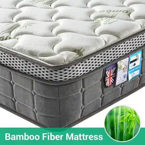 Economico singolo hotel bed materassi prezzo di fabbrica materasso a molle per la vendita di bambù materasso