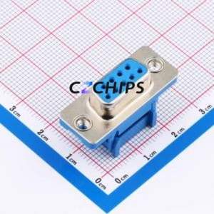 X0709FT7BL5 D-Sub/VGA Connector Connector ( Connector Type: Standard D-Sub )( Gender: Female )( Total Number of PINs: 9P ) - Product Image 1