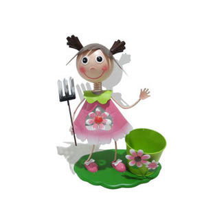 Maceta <span class=keywords><strong>de</strong></span> Metal con Recubrimiento en Polvo Personalizada <span class=keywords><strong>de</strong></span> Alta Calidad, Linda Decoración <span class=keywords><strong>de</strong></span> Jardín para Interiores y Exteriores, Hecha a Mano, Duradera - Product Image 6