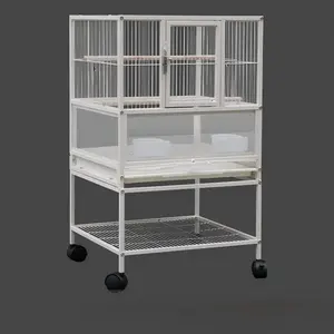 Voliera a <span class=keywords><strong>3</strong></span> Piani di Alta Qualità per Uccelli Grandi, Vendita all'Ingrosso dalla Fabbrica Aimo Pet - Product Image 6