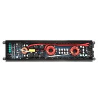 Amplificateur de Puissance Audio Embarqué Classe D 2500W RMS, Mono, Impédance 1 Ohm, avec Filtres Actifs