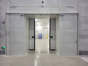 Para puerta cortafuegos de metal certificada por UL Entrada de acero antirrobo para escuelas y aulas Superficie acabada de diseño moderno - Product Image 3