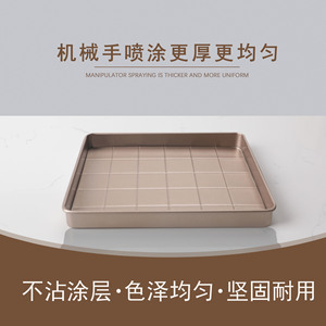 Square Carbon Steel Baking Pan Springform Cheesecake Mold Oven Safe Wuyi Origin - Product Image 4
