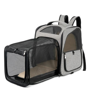 Sustainable Portable <b>Cat</b> Puppy Travel Backpack Multifunctional Waterproof Large Space EVA Material Expandable Pet Carriers - Product Image 5