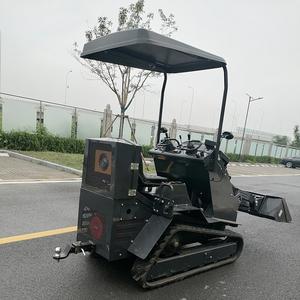 China Mini cargadora sobre orugas Motor EPA Cargador frontal de rueda pequeña con bomba de motor de cilindro hidráulico Eaton-Núcleo incluido - Product Image 2