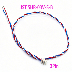 Кабельный жгут JST SHR-03V-S-B с шагом 1,0 мм, 3-контактный, IDC, с проколотыми концами для проводов типа Twisted Pair, для ЖК-дисплеев торговых автоматов - Product Image 1